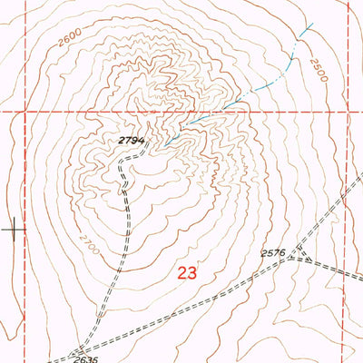 United States Geological Survey Goat Mountain, CA (1955, 24000-Scale) digital map