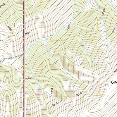 United States Geological Survey Goat Mountain, ID (2020, 24000-Scale) digital map
