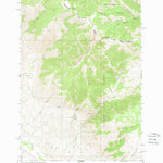 United States Geological Survey Goat Mountain, ID-MT (1965, 24000-Scale) digital map