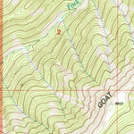 United States Geological Survey Goat Mountain, ID-MT (1997, 24000-Scale) digital map