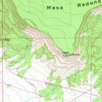 United States Geological Survey Goat Mountain, NM (1957, 24000-Scale) digital map