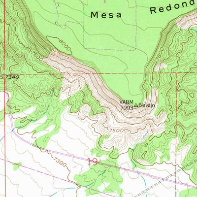 United States Geological Survey Goat Mountain, NM (1957, 24000-Scale) digital map