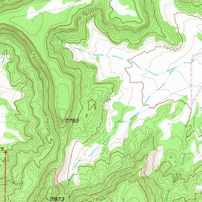 United States Geological Survey Goat Mountain, NM (1957, 24000-Scale) digital map