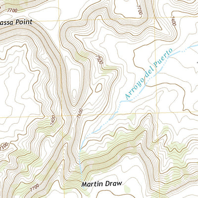 United States Geological Survey Goat Mountain, NM (2020, 24000-Scale) digital map