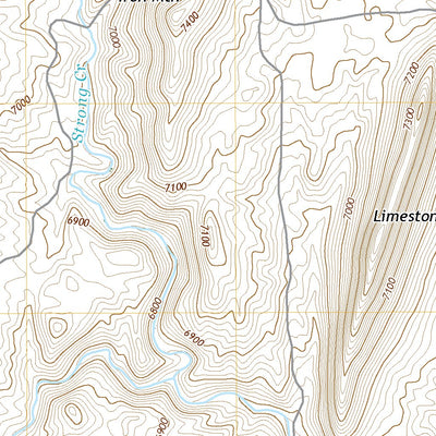 United States Geological Survey Goat Mountain, WY (2021, 24000-Scale) digital map