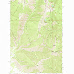 United States Geological Survey Goat Peak, MT (1966, 24000-Scale) digital map