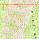 United States Geological Survey Goat Peak, MT (1966, 24000-Scale) digital map