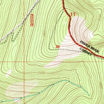 United States Geological Survey Goat Peak, MT (1997, 24000-Scale) digital map