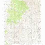 United States Geological Survey Goat Peak, NV (1985, 24000-Scale) digital map
