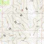 United States Geological Survey Goat Peak, NV (1985, 24000-Scale) digital map