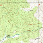 United States Geological Survey Goat Peak, NV (1985, 24000-Scale) digital map