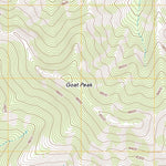 United States Geological Survey Goat Peak, NV (2012, 24000-Scale) digital map