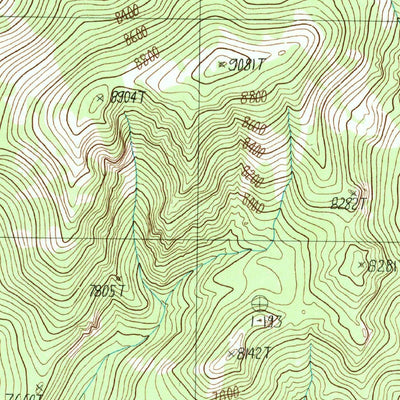 United States Geological Survey Goat Ranch Springs, NV (1985, 24000-Scale) digital map