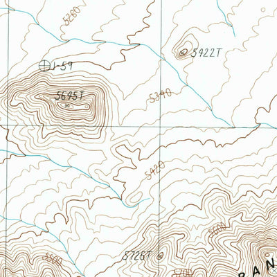 United States Geological Survey Goat Ranch Well, NV (1985, 24000-Scale) digital map