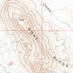 United States Geological Survey Goat Ridge, NM (1964, 24000-Scale) digital map