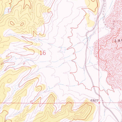 United States Geological Survey Goat Spring, NM (1972, 24000-Scale) digital map
