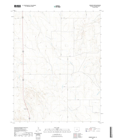 United States Geological Survey Gobblers Knob, CO (2022, 24000-Scale) digital map