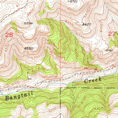 United States Geological Survey Gobblers Knob, MT (1951, 24000-Scale) digital map