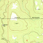 United States Geological Survey Gobblers Knob, OR (1979, 24000-Scale) digital map