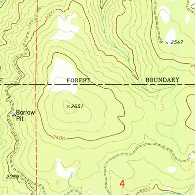 United States Geological Survey Gobblers Knob, OR (1979, 24000-Scale) digital map