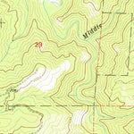 United States Geological Survey Gobblers Knob, OR (1979, 24000-Scale) digital map