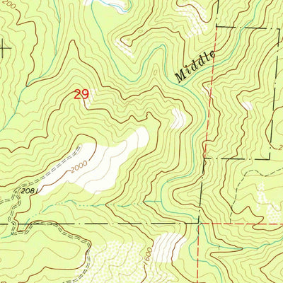 United States Geological Survey Gobblers Knob, OR (1979, 24000-Scale) digital map