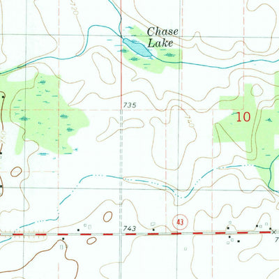 United States Geological Survey Gobles West, MI (1981, 24000-Scale) digital map