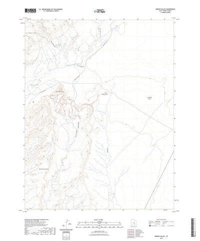 United States Geological Survey Goblin Valley, UT (2023, 24000-Scale) digital map
