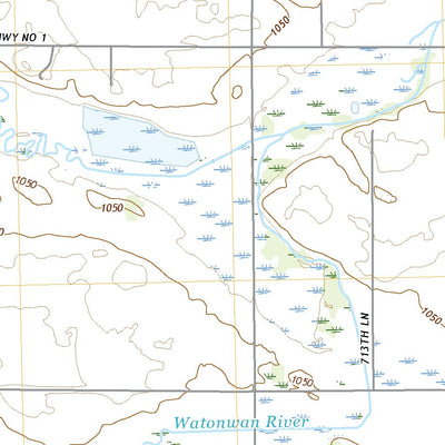 United States Geological Survey Godahl, MN (2022, 24000-Scale) digital map