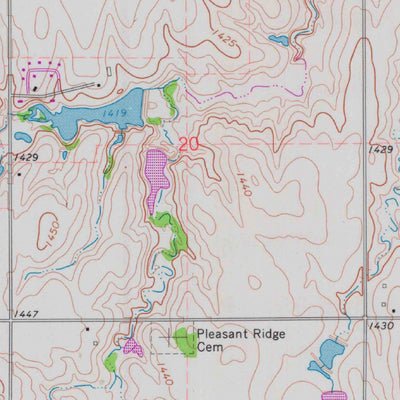 United States Geological Survey Goddard, KS (1965, 24000-Scale) digital map