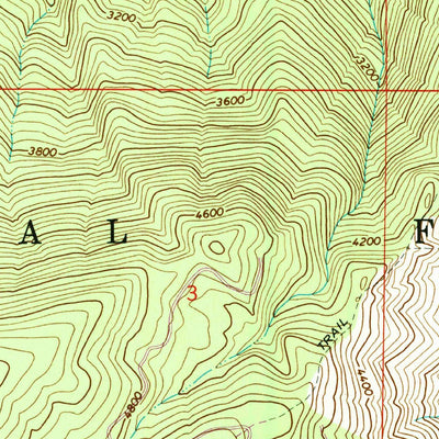 United States Geological Survey Goddard Point, ID (1966, 24000-Scale) digital map