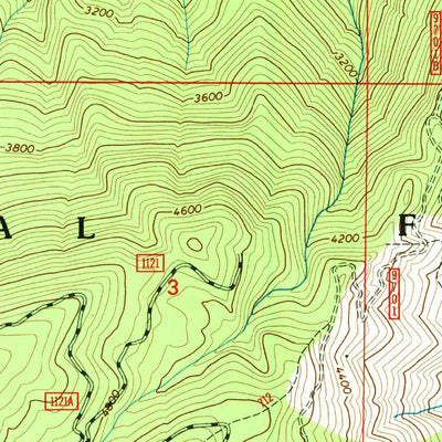 United States Geological Survey Goddard Point, ID (1995, 24000-Scale) digital map