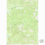 United States Geological Survey Goddards Peak, WA (1964, 24000-Scale) digital map
