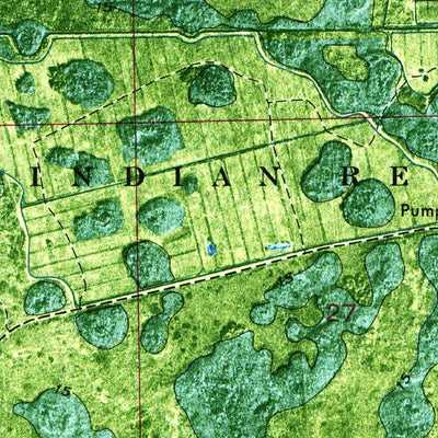 United States Geological Survey Goddens Strand, FL (1974, 24000-Scale) digital map