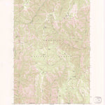 United States Geological Survey Godman Spring, WA-OR (1967, 24000-Scale) digital map