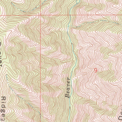 United States Geological Survey Godman Spring, WA-OR (1967, 24000-Scale) digital map