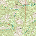 United States Geological Survey Godman Spring, WA-OR (1995, 24000-Scale) digital map
