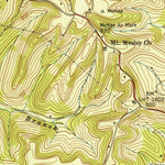 United States Geological Survey Godwin, TN (1941, 24000-Scale) digital map