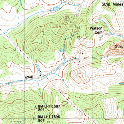 United States Geological Survey Godwin, TN (1965, 24000-Scale) digital map