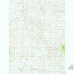 United States Geological Survey Goff Lake, WY (1987, 24000-Scale) digital map