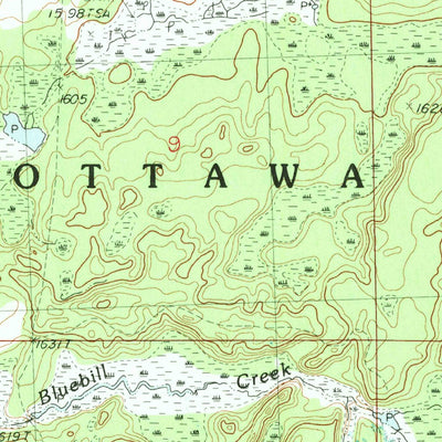United States Geological Survey Gogebic, MI (1982, 24000-Scale) digital map