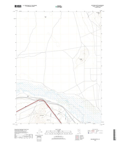 United States Geological Survey Golconda Butte, NV (2018, 24000-Scale) digital map