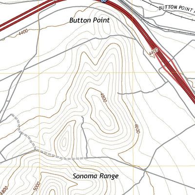 United States Geological Survey Golconda Butte, NV (2021, 24000-Scale) digital map