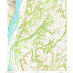 United States Geological Survey Golconda, IL-KY (1954, 24000-Scale) digital map