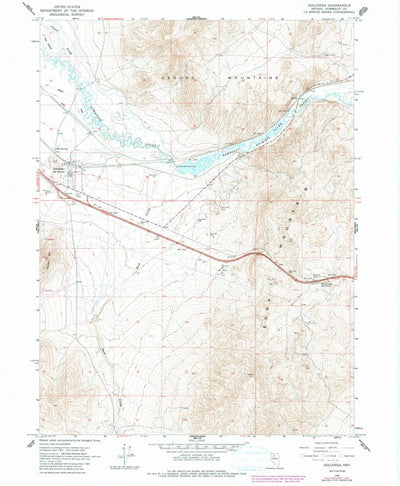 United States Geological Survey Golconda, NV (1965, 24000-Scale) digital map
