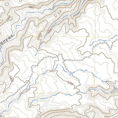 United States Geological Survey Gold Bar Canyon, UT (2023, 24000-Scale) digital map