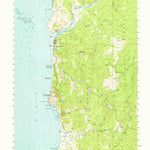 United States Geological Survey Gold Beach, OR (1954, 62500-Scale) digital map