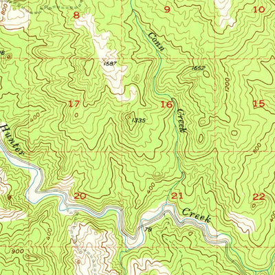 United States Geological Survey Gold Beach, OR (1954, 62500-Scale) digital map
