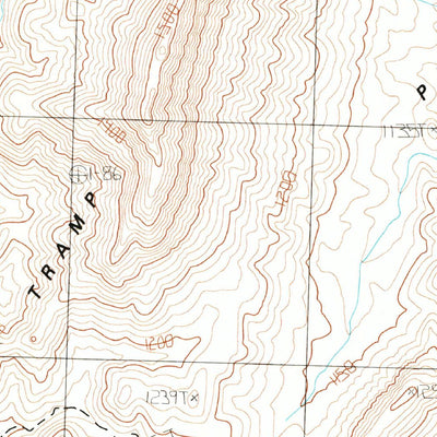 United States Geological Survey Gold Butte, NV (1984, 24000-Scale) digital map