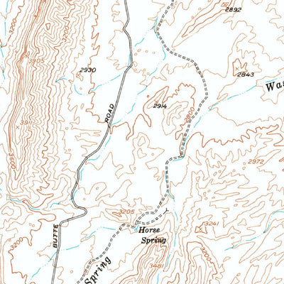 United States Geological Survey Gold Butte, NV-AZ (1953, 62500-Scale) digital map